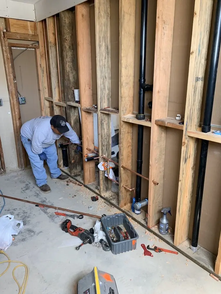 Commercial rough-in plumbing for Water Heater Replacement in Jasmine Estates